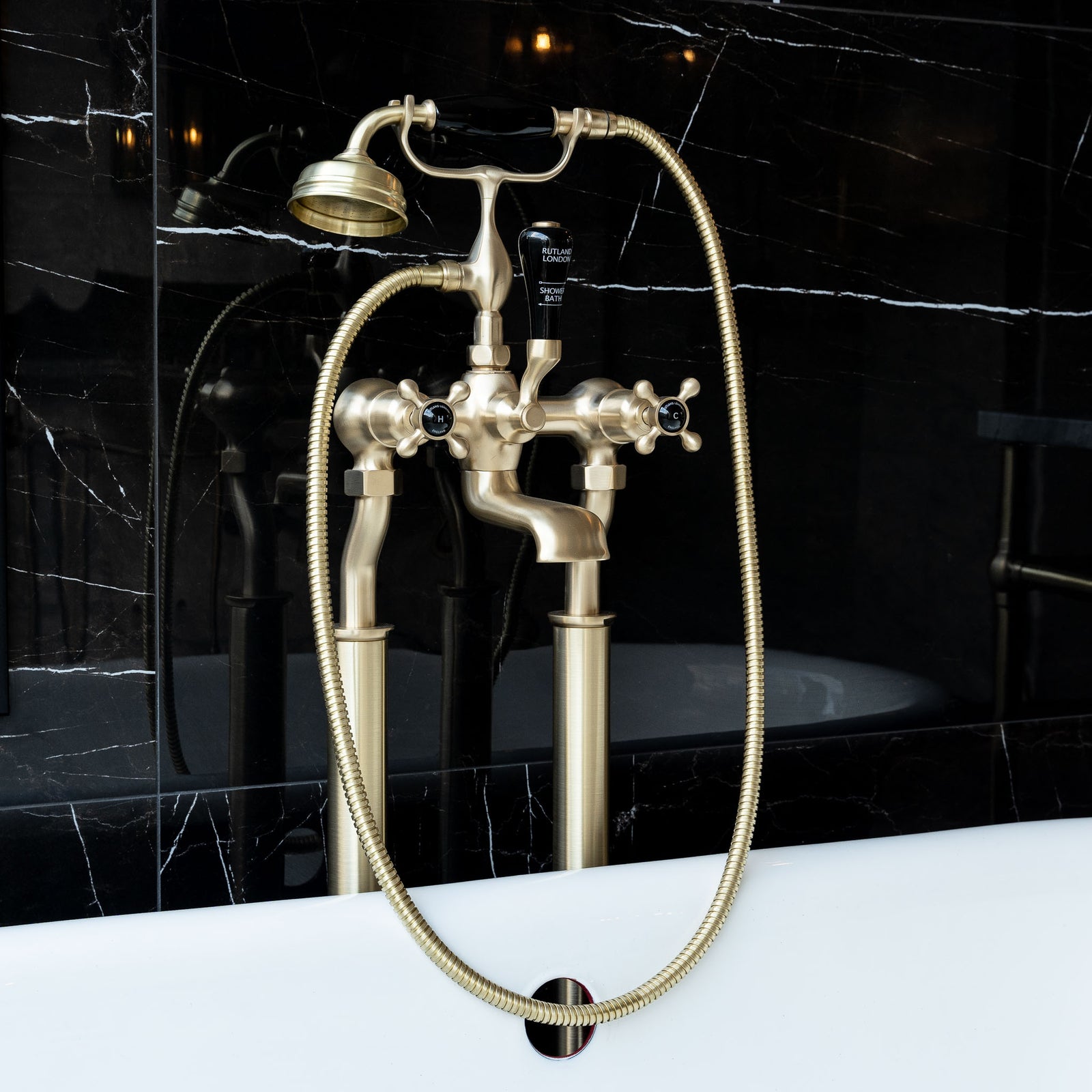 Tub Filler Supply Lines - Rutland London (USA)