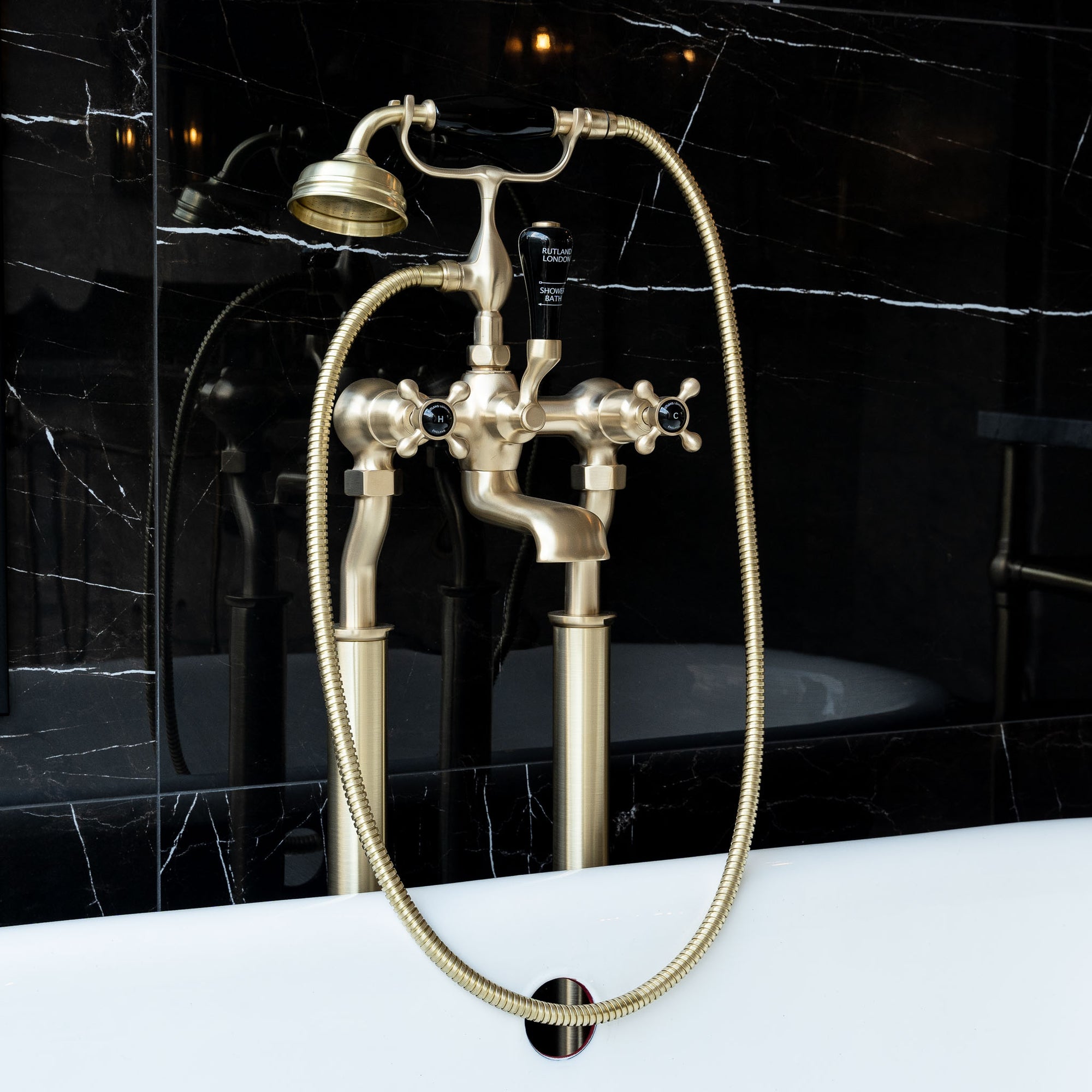 Tub Filler Supply Lines - Rutland London (USA)