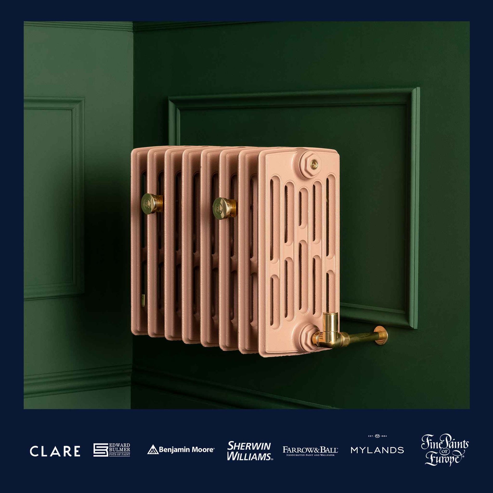 Eversley Cast Iron Radiator - Rutland London (USA)