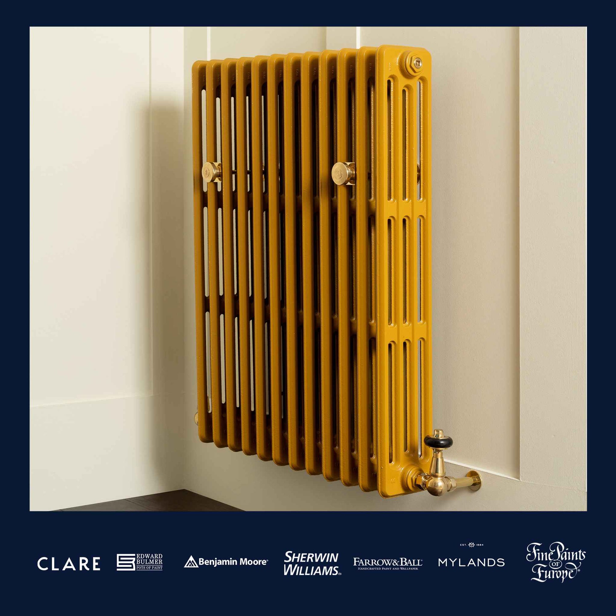 Farringdon Cast Iron Radiator - Rutland London (USA)