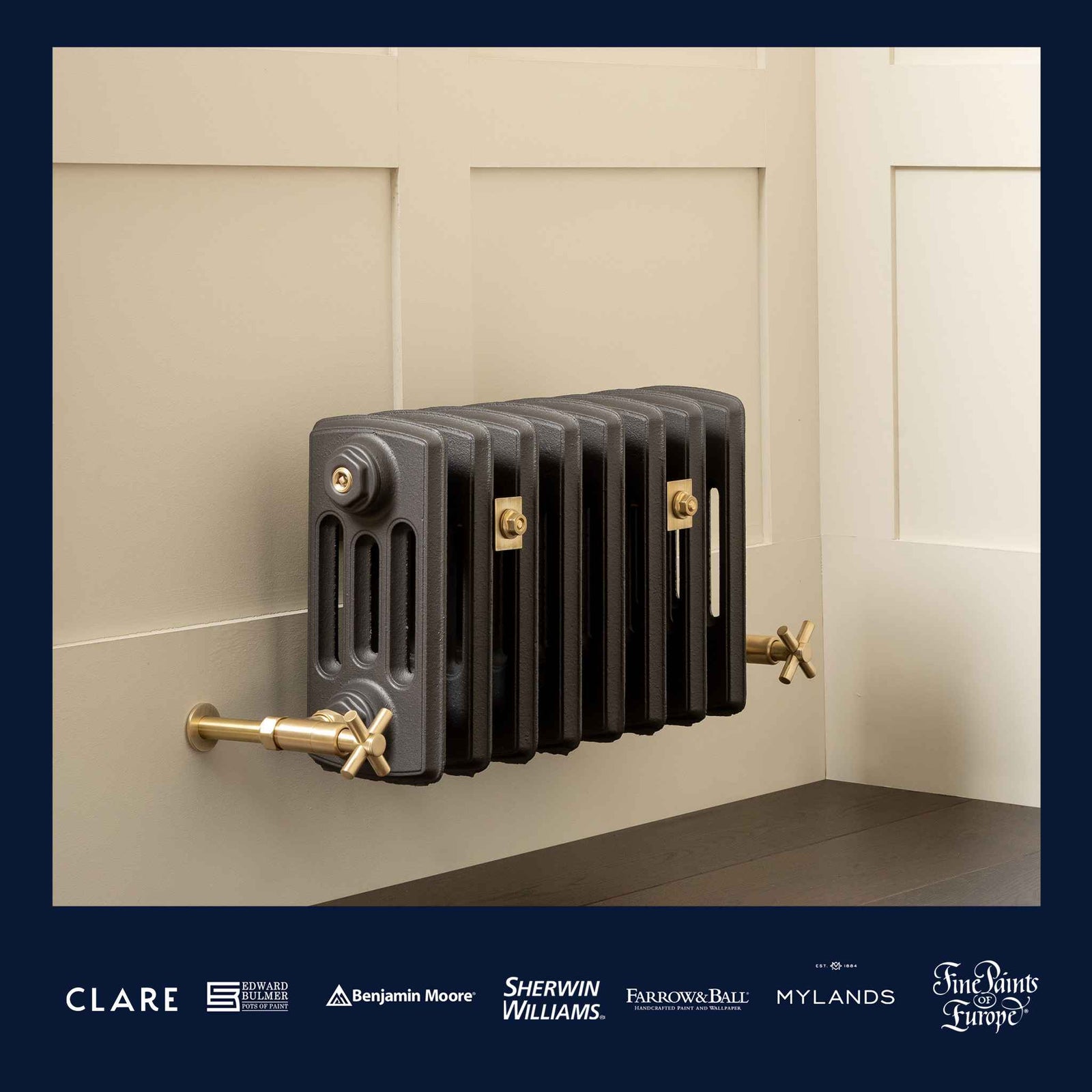 Exbury Cast Iron Radiator - Rutland London (USA)