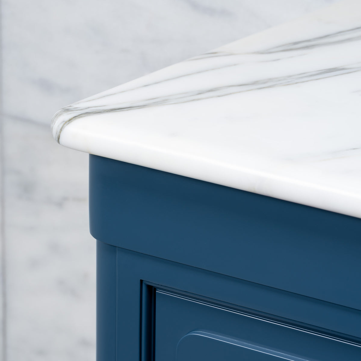 Providence Painted Bathroom Vanity (Inc. Marble Top, Upstand & Sink) - Rutland London