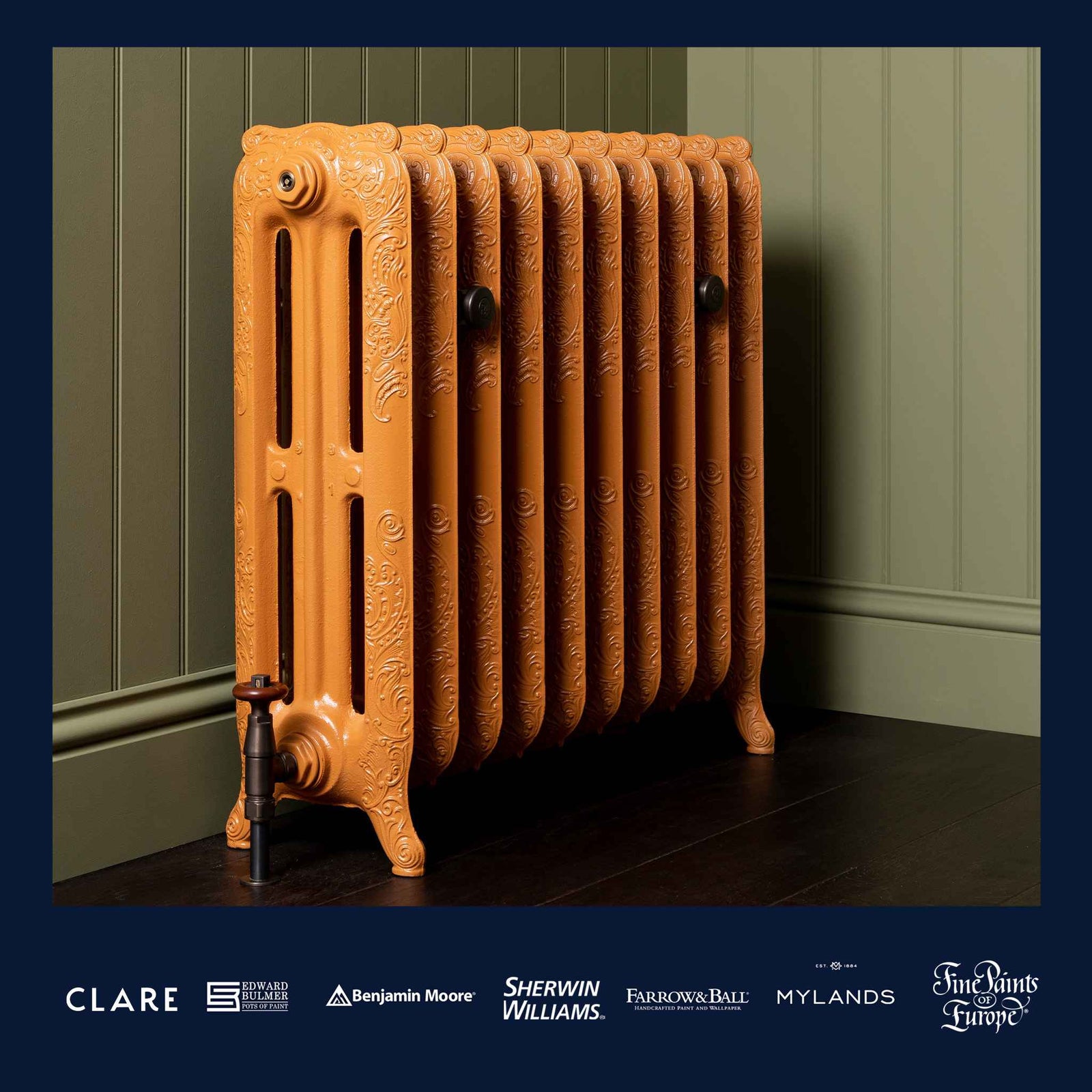 Curdridge Cast Iron Radiator - Rutland London (USA)