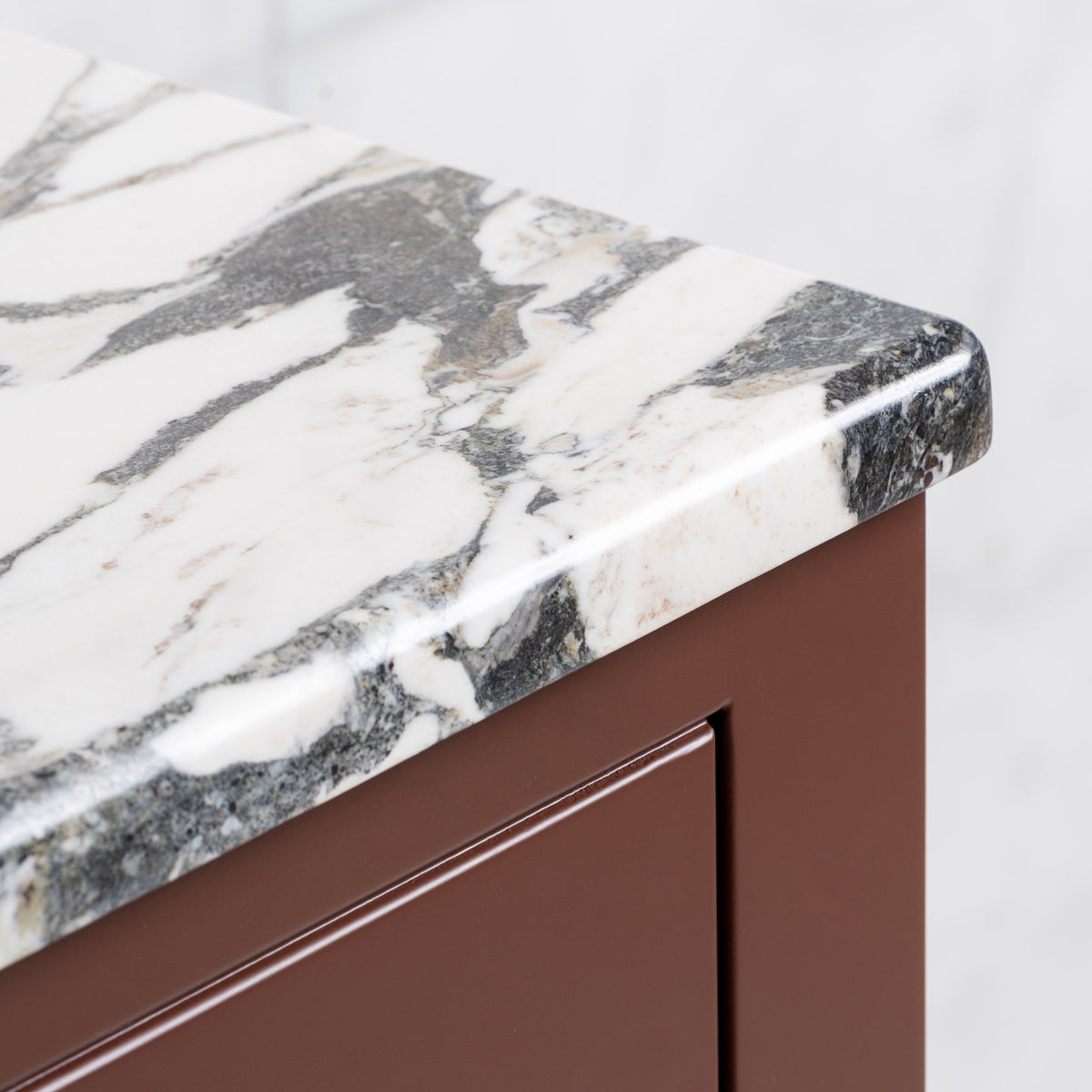 Onslow Painted Bathroom Vanity (Inc. Marble Top, Upstand & Sink) - Rutland London (USA)