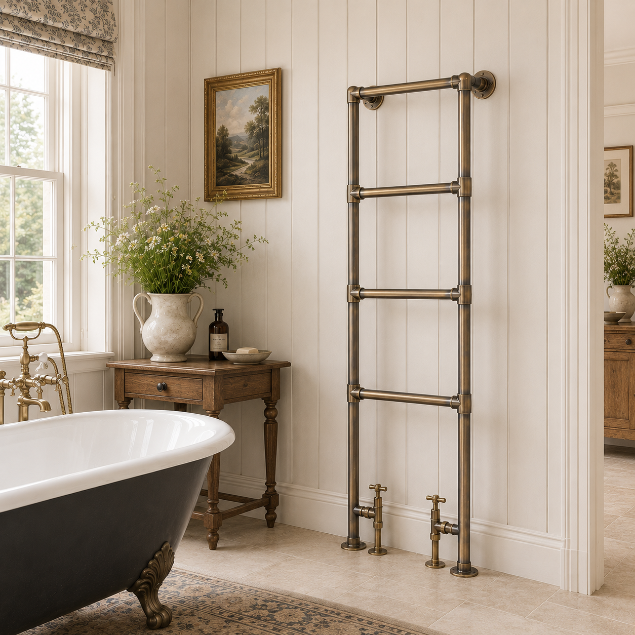 Arundel Heated Towel Warmer - Rutland London (USA)