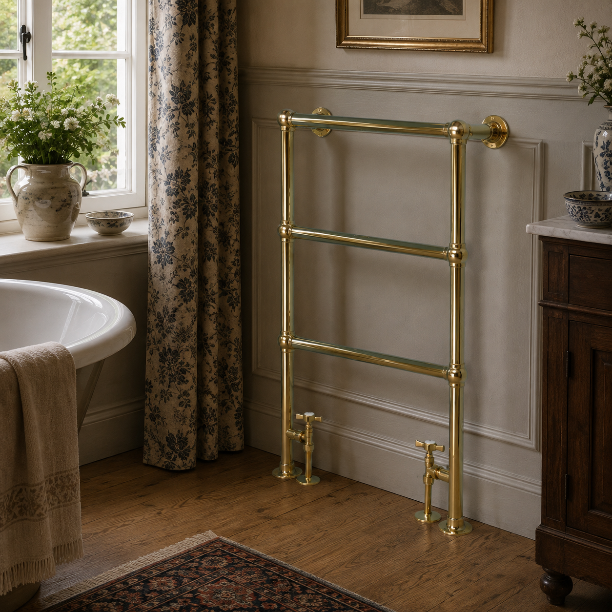 Belgrave Heated Towel Warmer - Rutland London (USA)