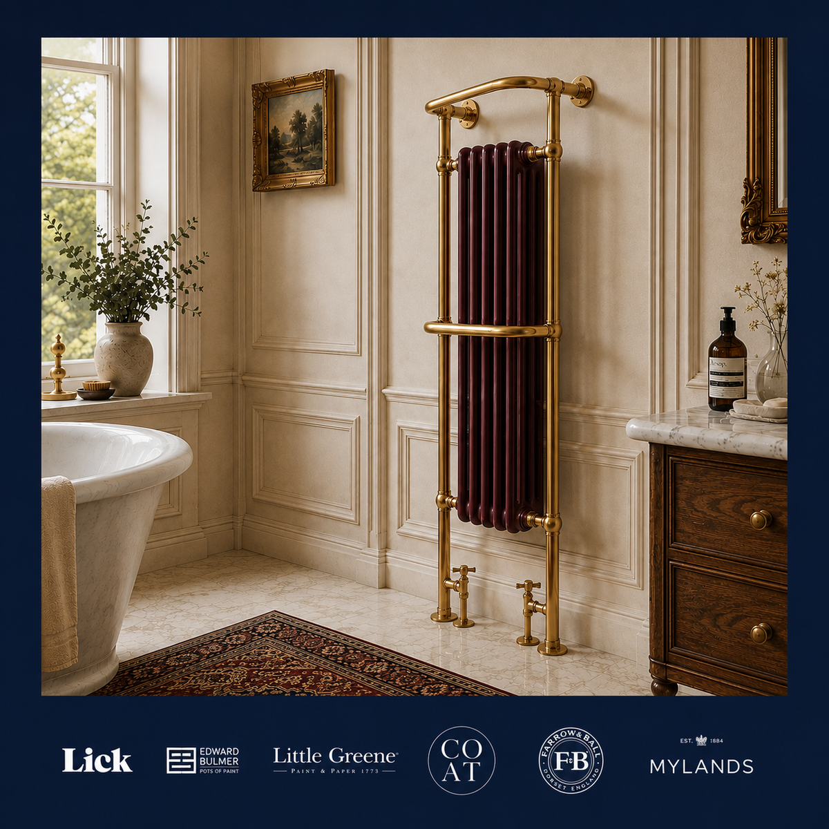 Berkeley Heated Towel Warmer - Rutland London (USA)