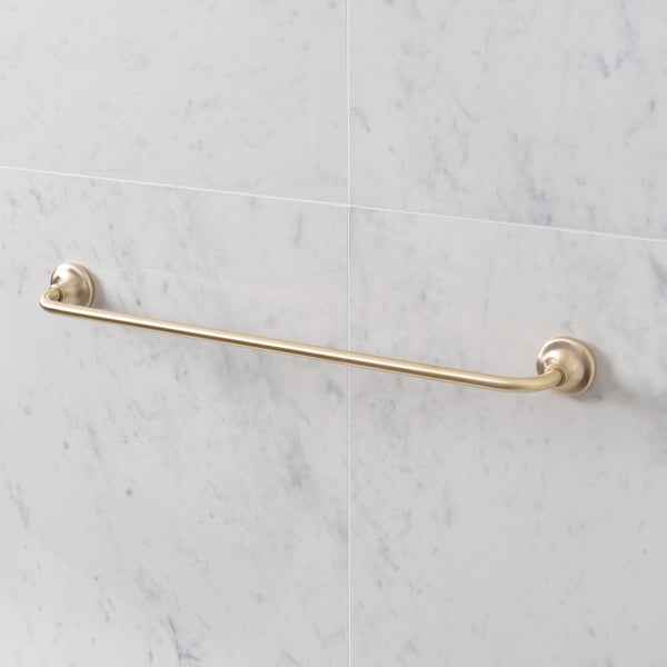 Chatsworth Single Bathroom Towel Bar (17.71") - Rutland London (USA)
