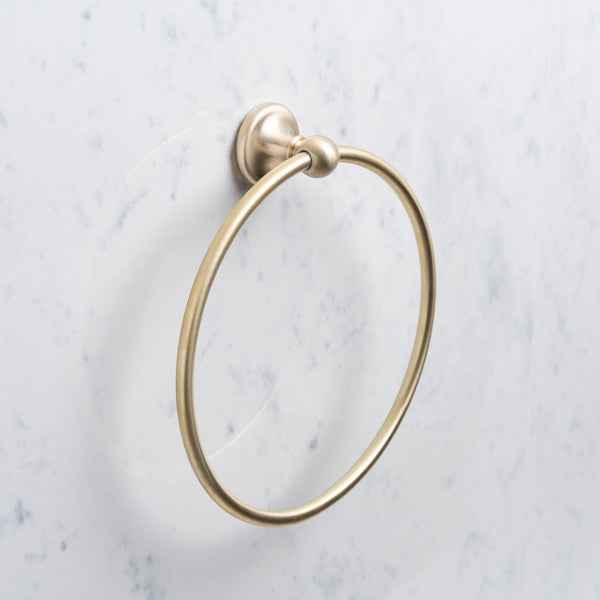 Chatsworth Bathroom Towel Ring (9.00") - Rutland London (USA)