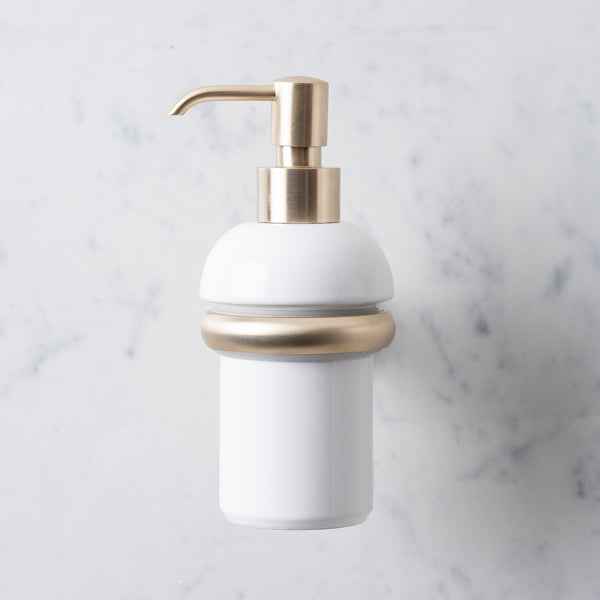 Chatsworth Wall Mounted Bathroom Soap Dispenser - Rutland London (USA)