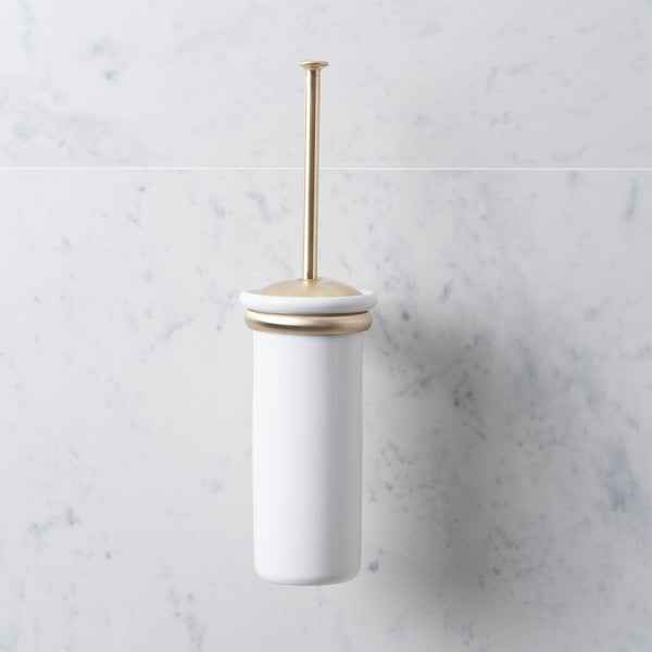 Chatsworth Wall Mounted Bathroom Toilet Brush & Holder - Rutland London (USA)