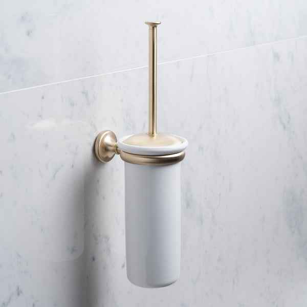 Chatsworth Wall Mounted Bathroom Toilet Brush & Holder - Rutland London (USA)
