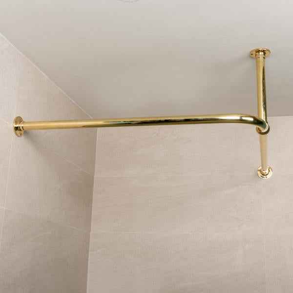 Claremont Shower Curtain Rod - Rutland London (USA)