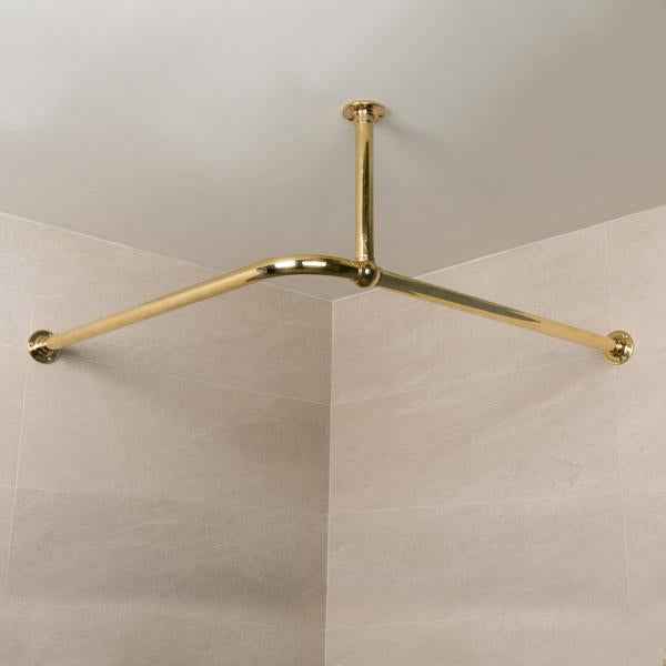 Claremont Shower Curtain Rod - Rutland London (USA)