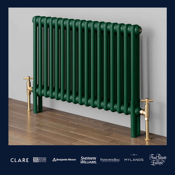 Blockley Floor Mounted Column Radiator | Luxury 2 Column Radiator ...