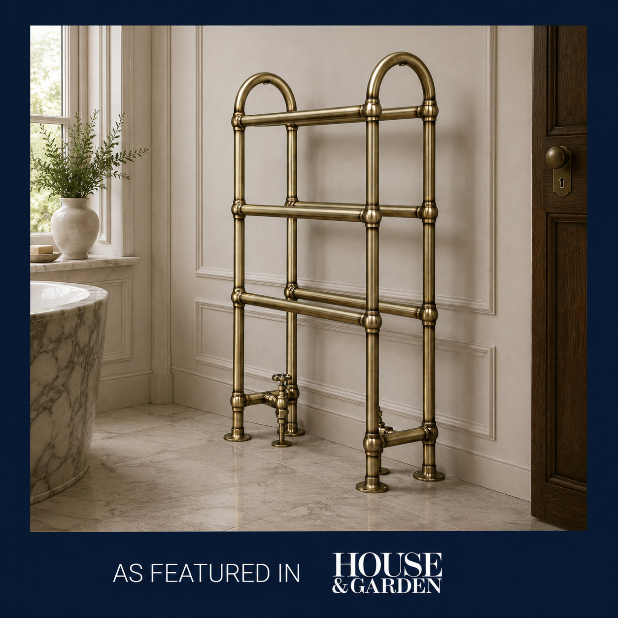 Eaton Heated Towel Warmer - Rutland London (USA)