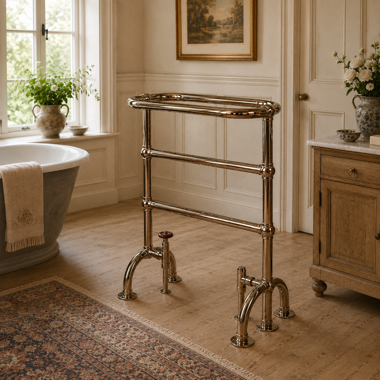 Elizabeth Heated Towel Warmer - Rutland London (USA)