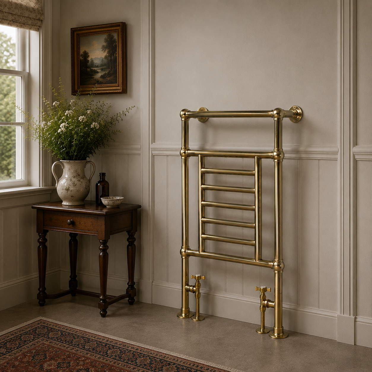 Harrington Heated Towel Warmer - Rutland London  (USA)