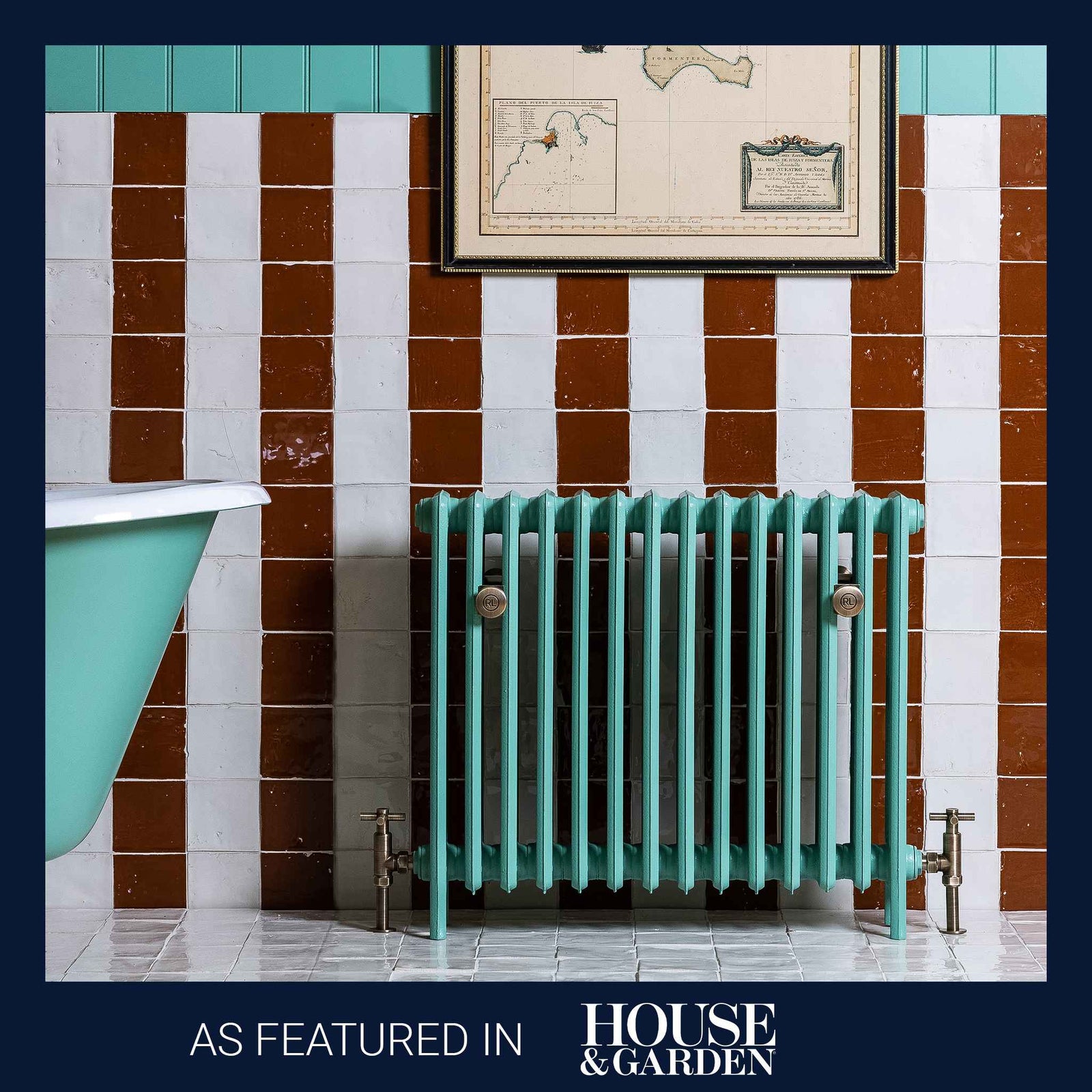 Brockenhurst Cast Iron Radiator - Rutland London (USA)