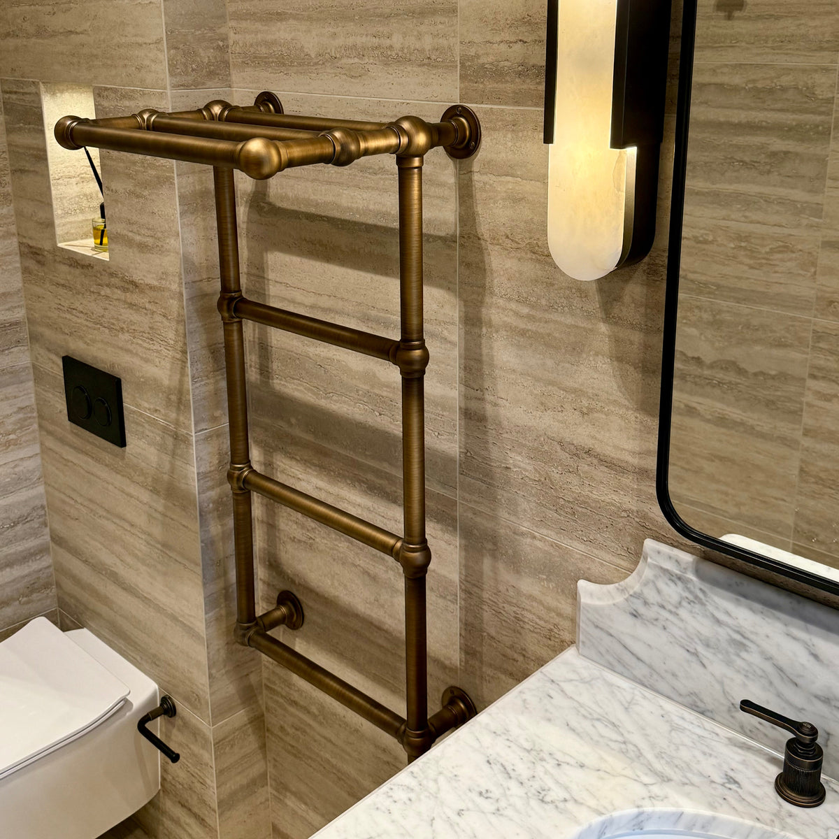 Oakley Heated Towel Warmer - Rutland London (USA)