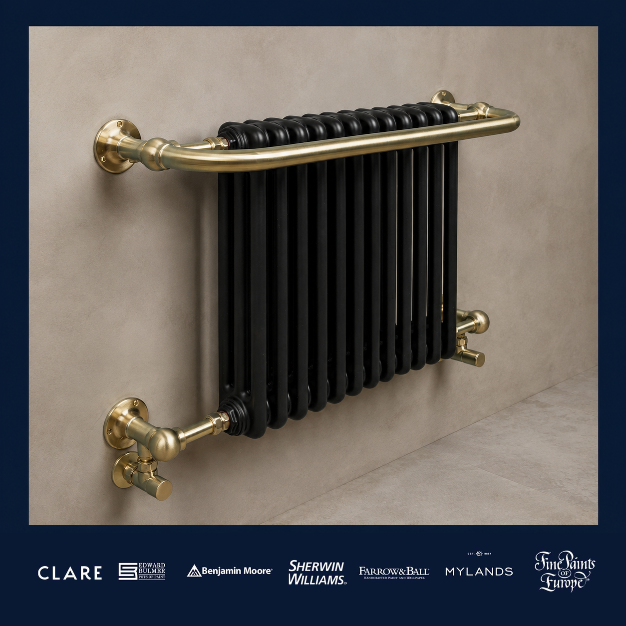Litchfield Heated Towel Warmer - Rutland London (USA)