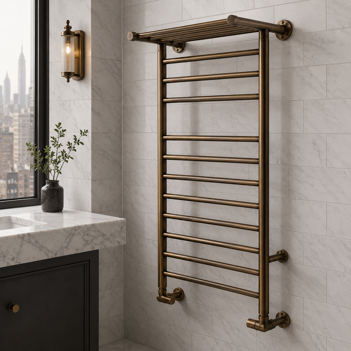 Millennium Heated Towel Warmer - Rutland London (USA)