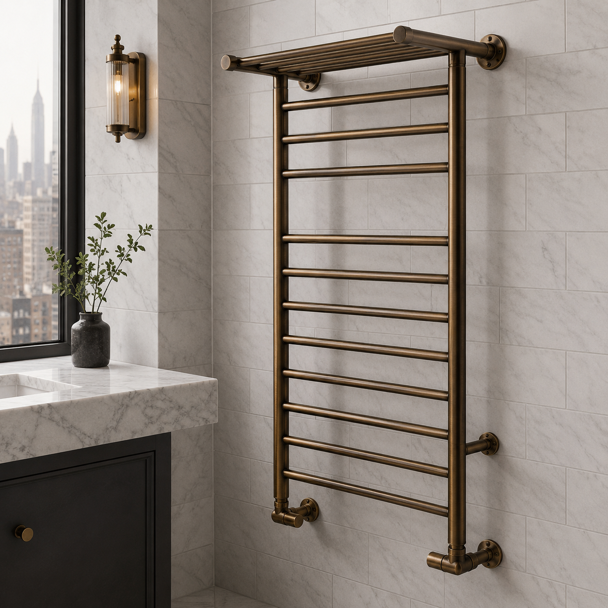 Millennium Heated Towel Warmer - Rutland London (USA)