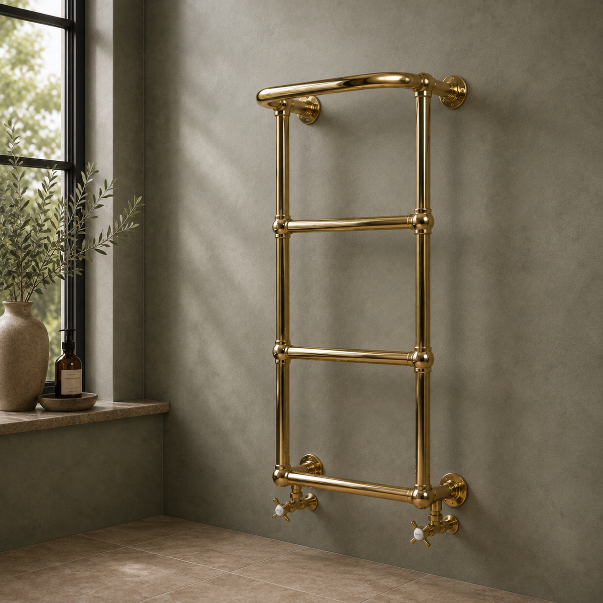 Montagu Heated Towel Warmer - Rutland London (USA)