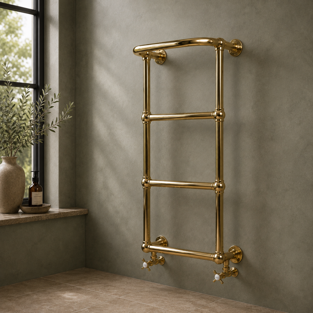 Montagu Heated Towel Warmer - Rutland London (USA)