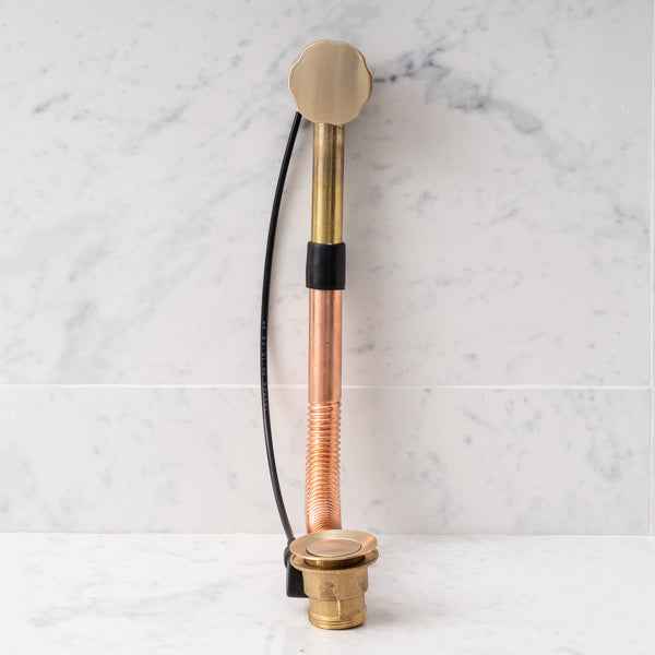 Mornington Pop-Up Bathtub Drain Inc. Overflow - Rutland London (USA)