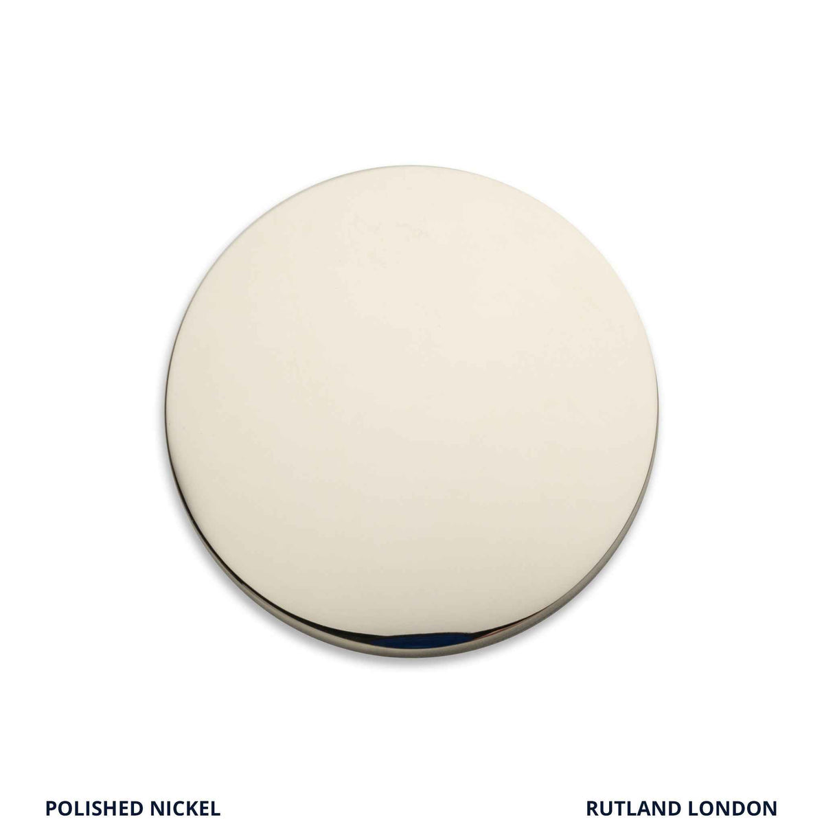 Polished Nickel finish swatch - Rutland London (USA)