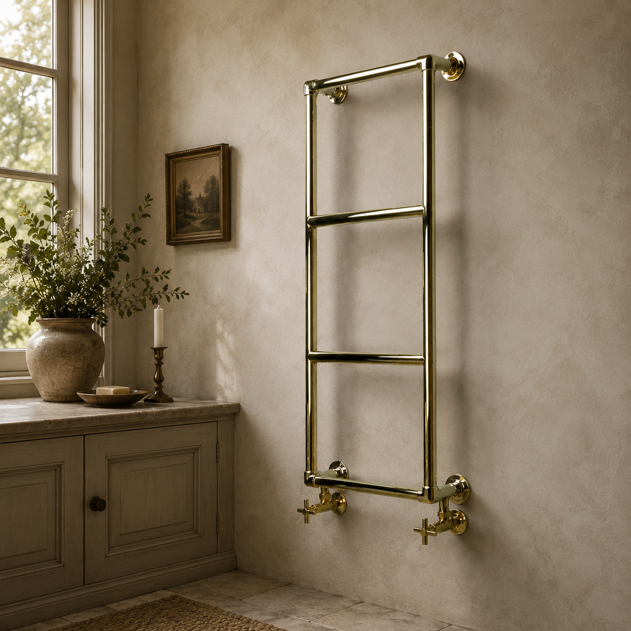 Portman Heated Towel Warmer - Rutland London (USA)