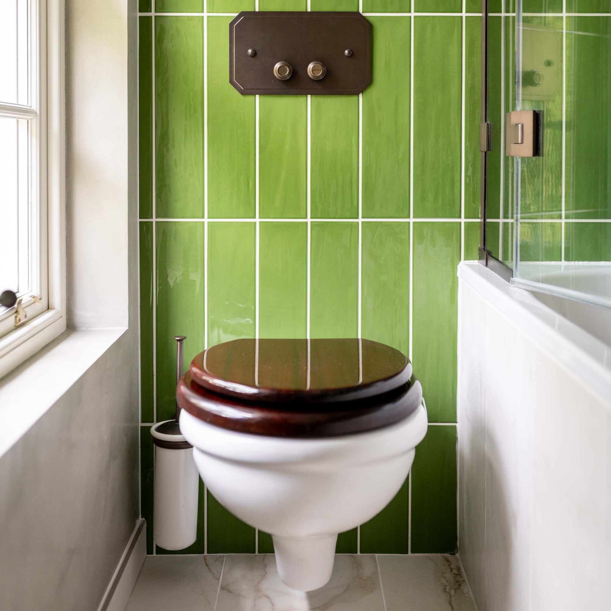 Munster White Wall Mounted Toilet Bowl (Seat Sold Separately) - Rutland London (USA)