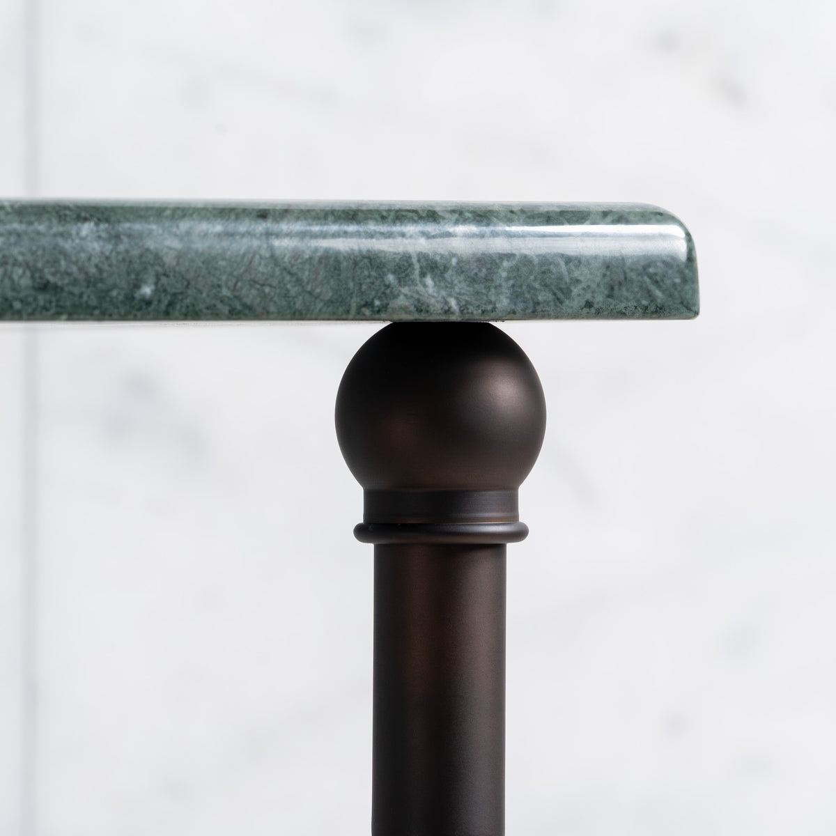 Reliance Double Brass Console Bathroom Sink (Inc. Marble Top, Upstand & Sinks) - Rutland London (USA)