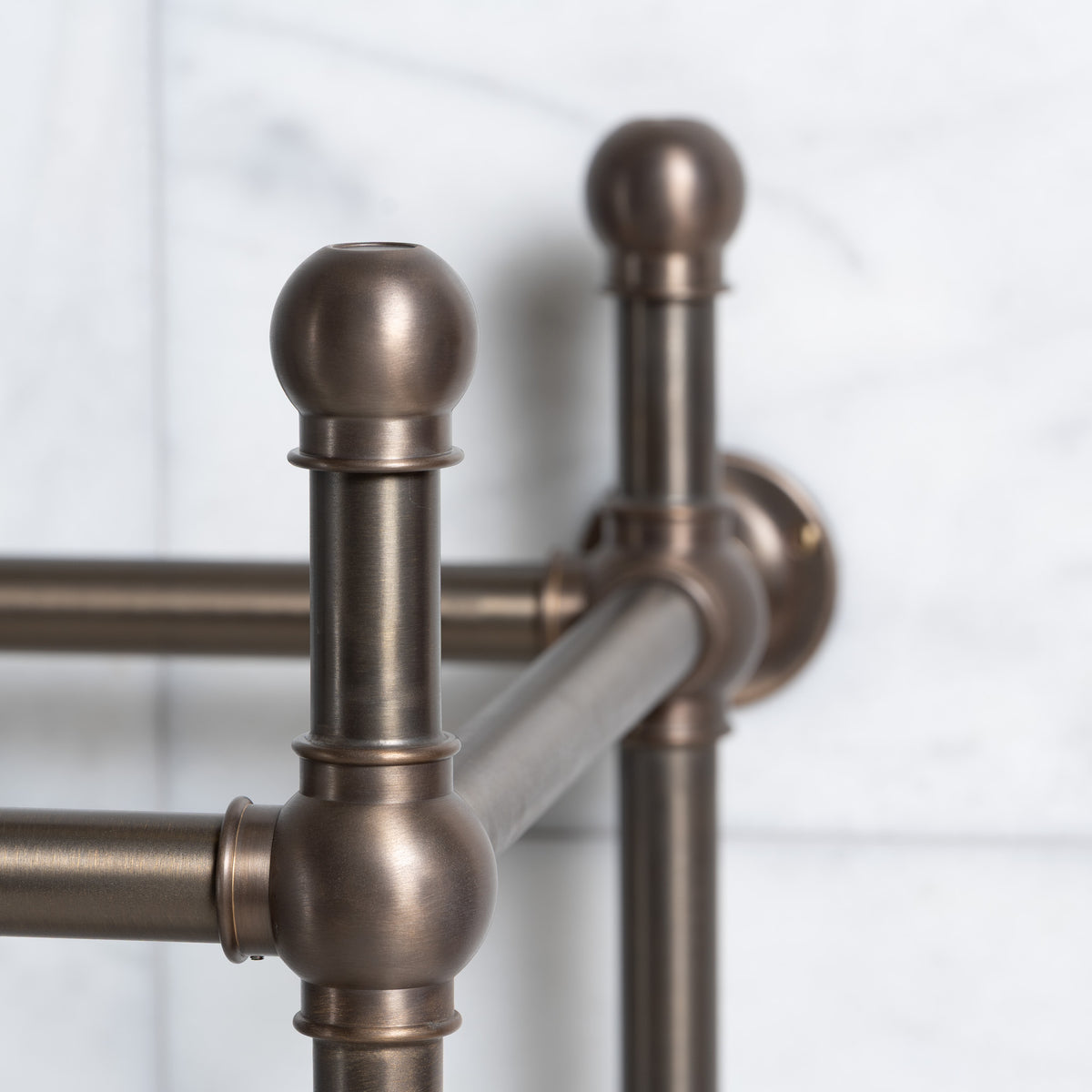 Lloyd Double Brass Console Sink Legs (Legs Only - No Top, Upstand or Sinks) - Rutland London (USA)