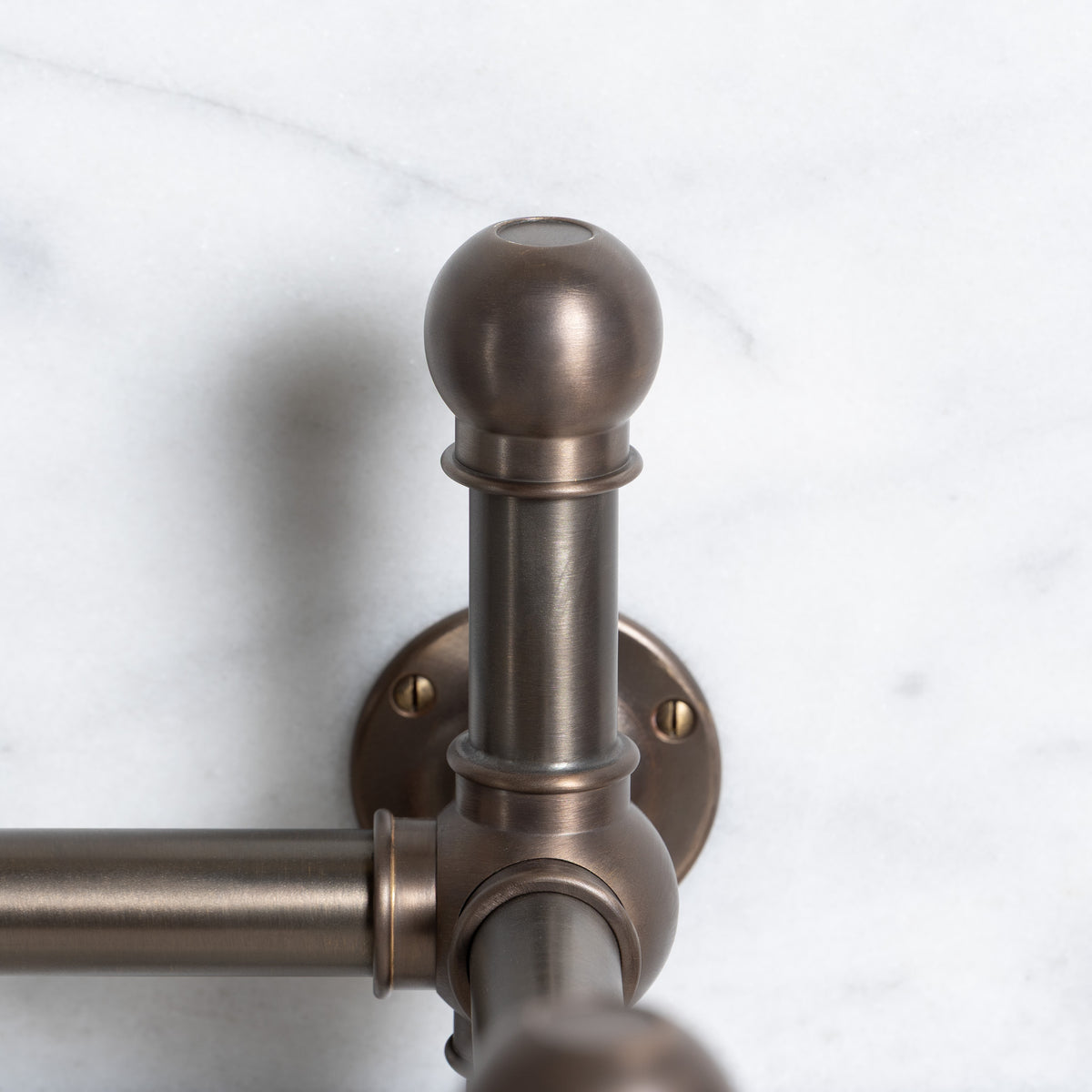 Lloyd Double Brass Console Sink Legs (Legs Only - No Top, Upstand or Sinks) - Rutland London (USA)