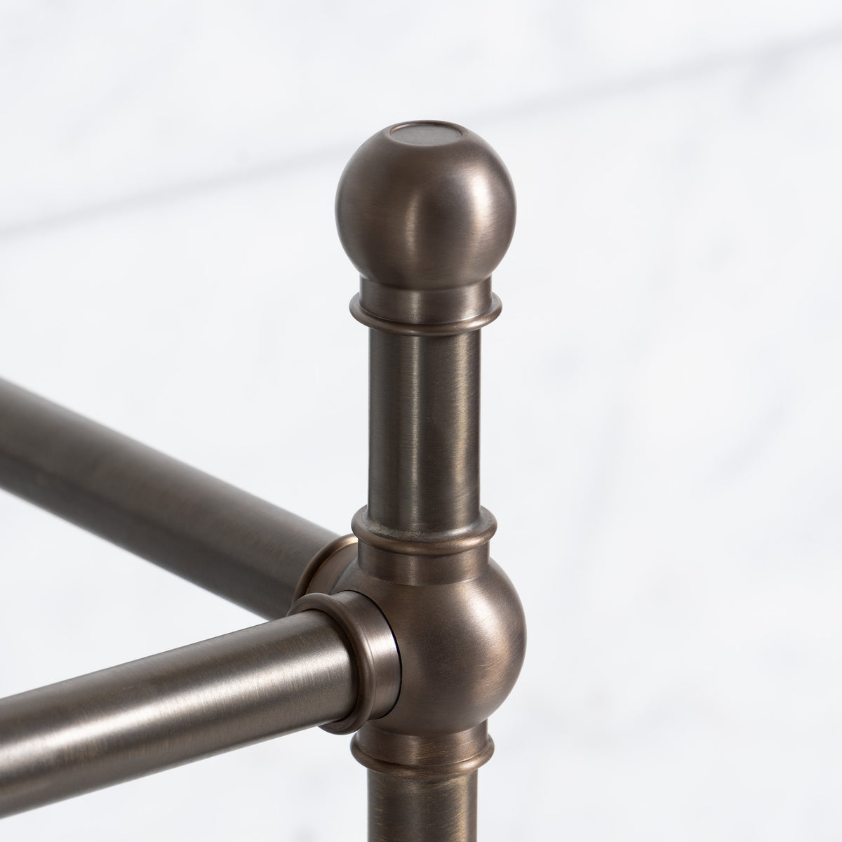 Cadogan Double Brass Console Sink Legs (Legs Only - No Top, Upstand or Sinks) - Rutland London (USA)