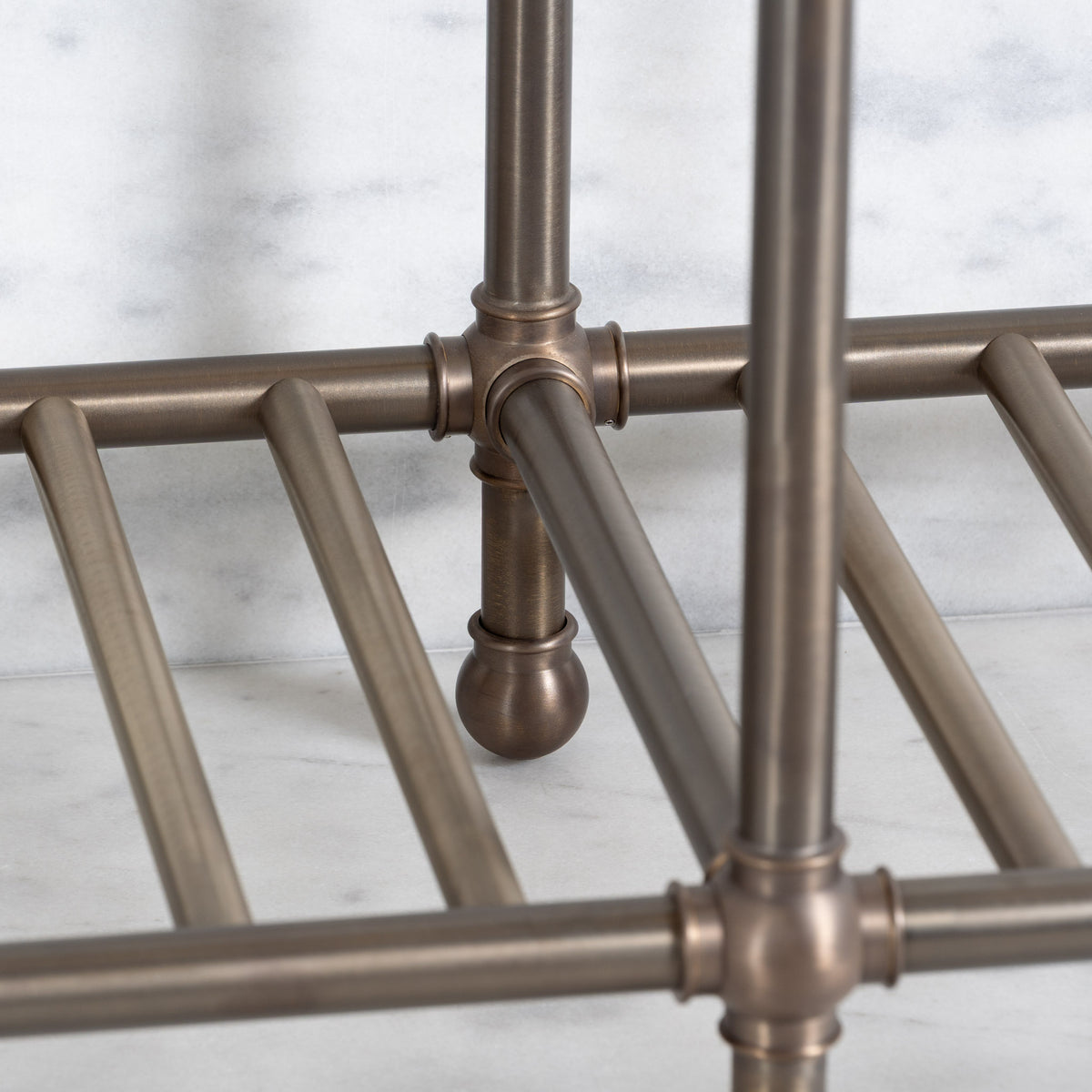 Cadogan Double Brass Console Sink Legs (Legs Only - No Top, Upstand or Sinks) - Rutland London (USA)