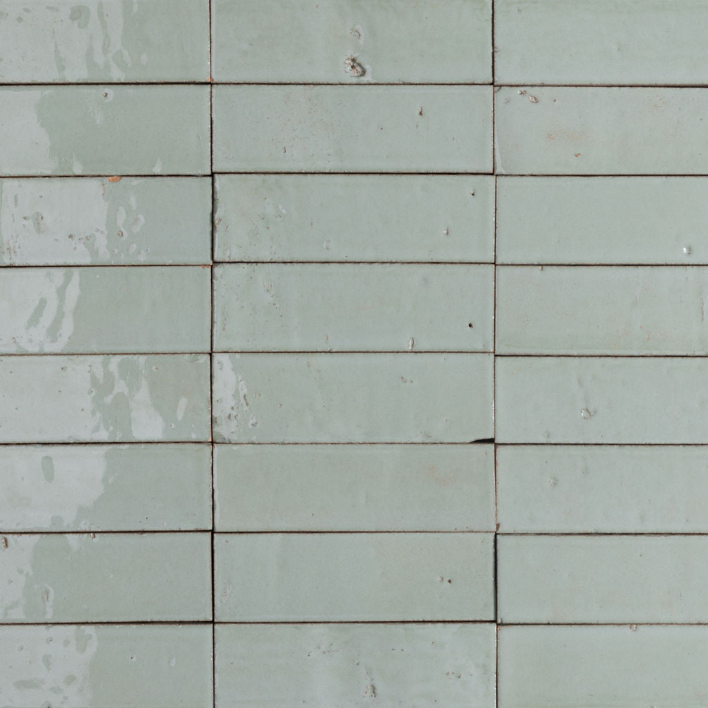 Glebe Green Zellige Style Handmade Artisan Wall & Floor Tiles - Rutland London (USA)