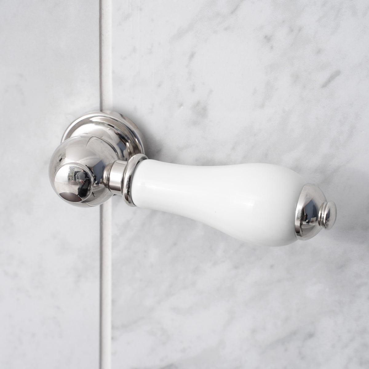 Sussex White Toilet Tank Flush Lever - Rutland London (USA)