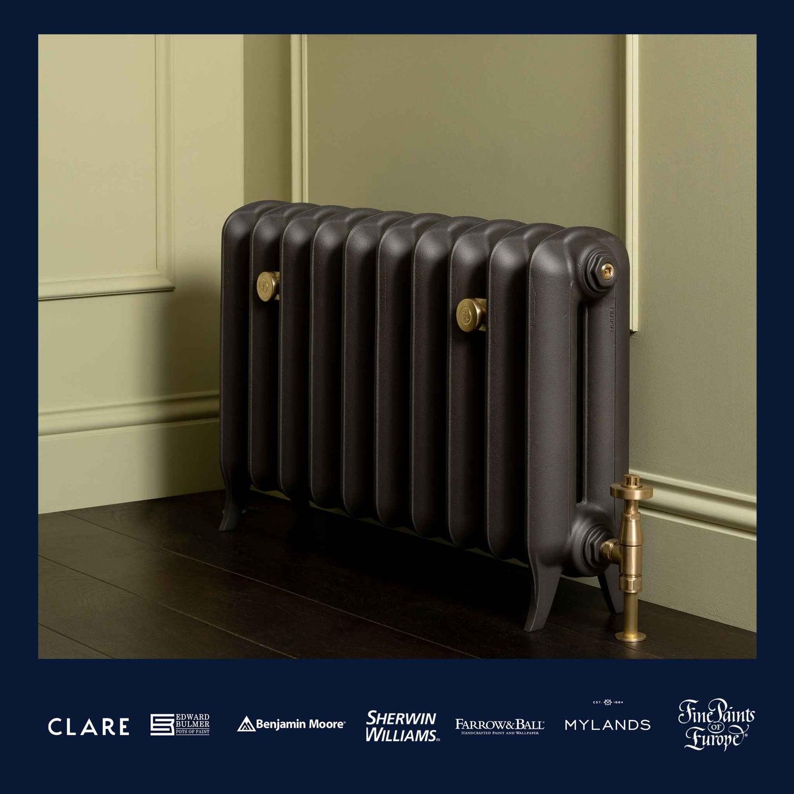Selborne Cast Iron Radiator - Rutland London (USA)