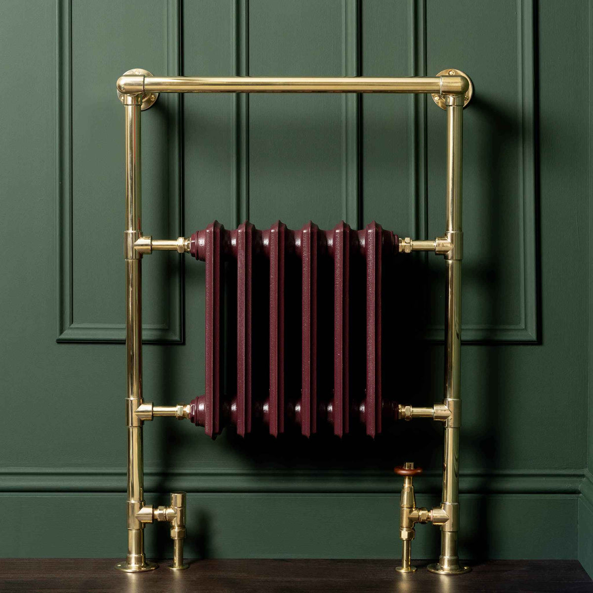 Pembridge Heated Towel Warmer (Inc. Cast Iron Radiator) - Rutland London (USA)