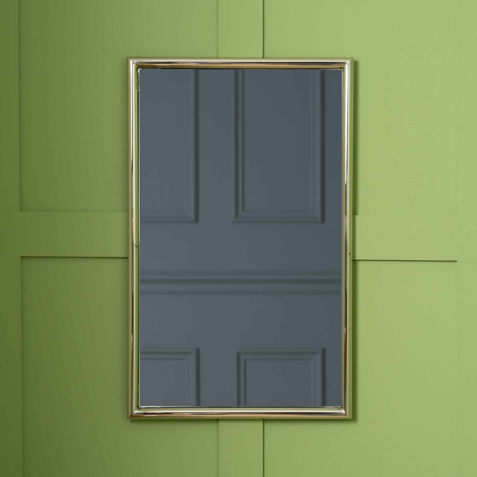 Mortimer Brass Framed Bathroom Mirror - Rutland London (USA)