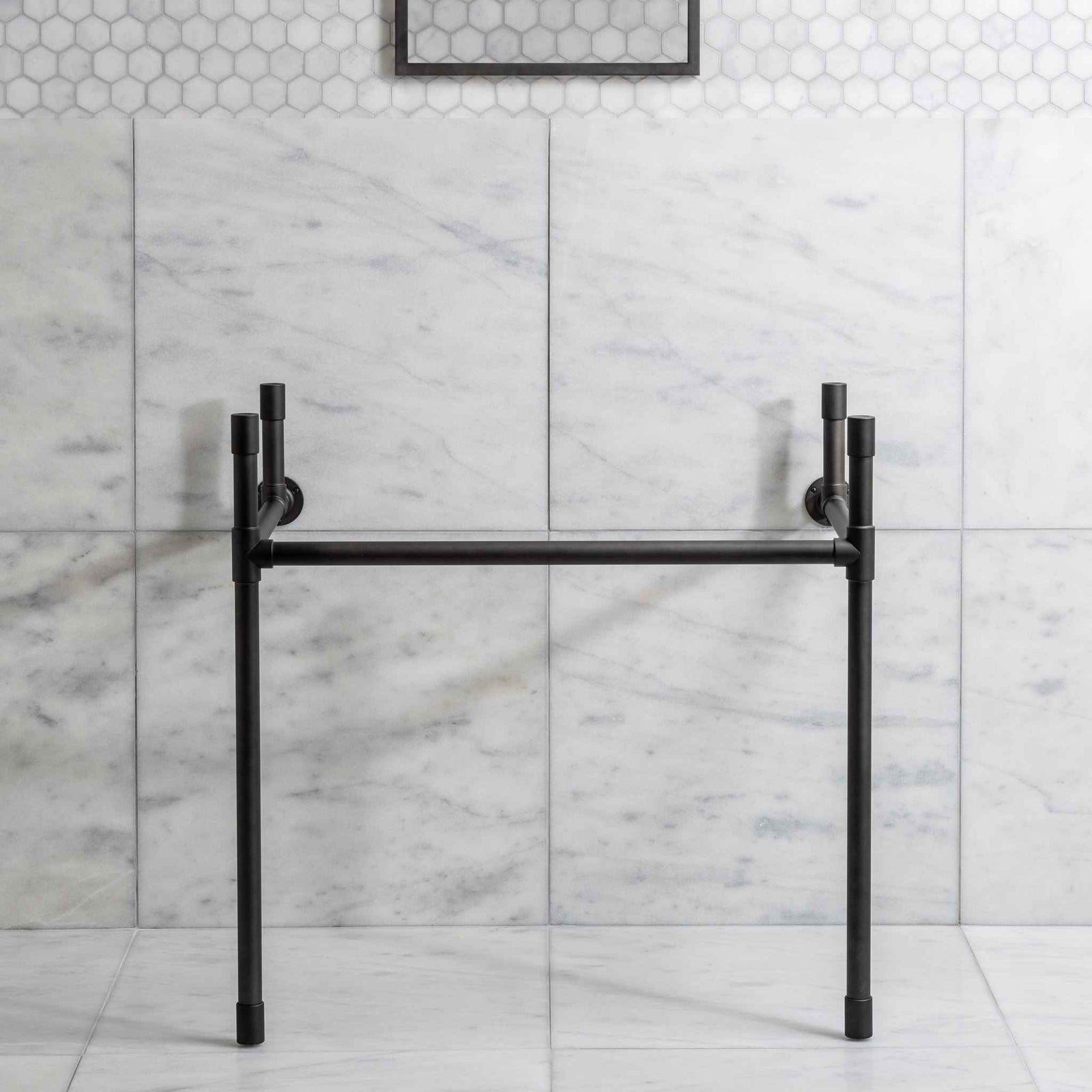 Thornhill Single Brass Console Sink Legs (Legs Only - No Top, Upstand or Sink) - Rutland London (USA)