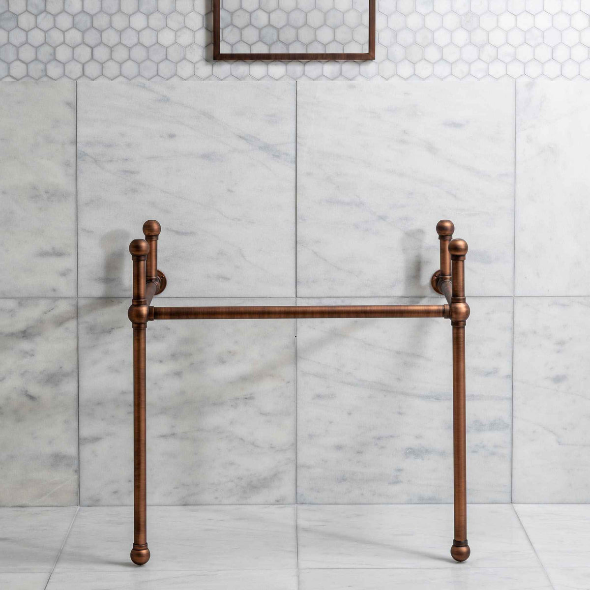 Bloomsbury Brass Console Sink Legs (Legs Only - No Top, Upstand or Sink) - Rutland London (USA)