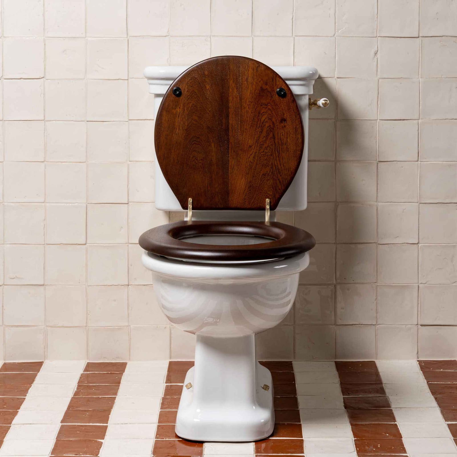 Chelsea Mahogany (Matt) Classic Toilet Seat - Custom / Made To Measure - Rutland London (USA)