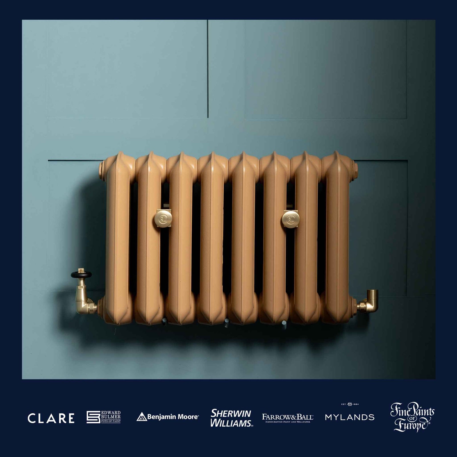 Kingsclere Cast Iron Radiator - Rutland London (USA)