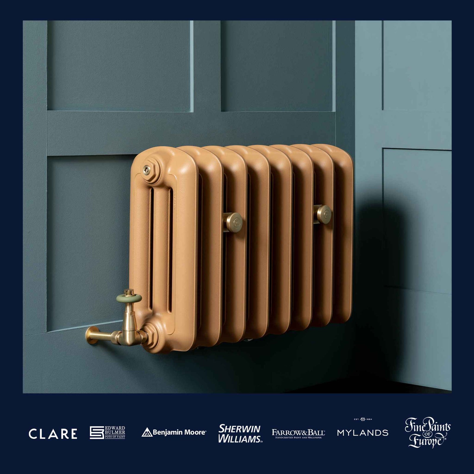 Kingsclere Cast Iron Radiator - Rutland London (USA)