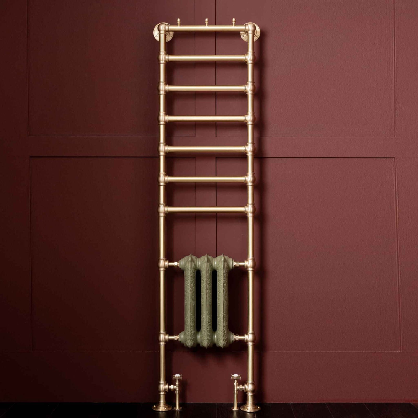Norland Heated Utility Laundry Rack (Inc. Cast Iron Radiator) - Rutland London (USA)