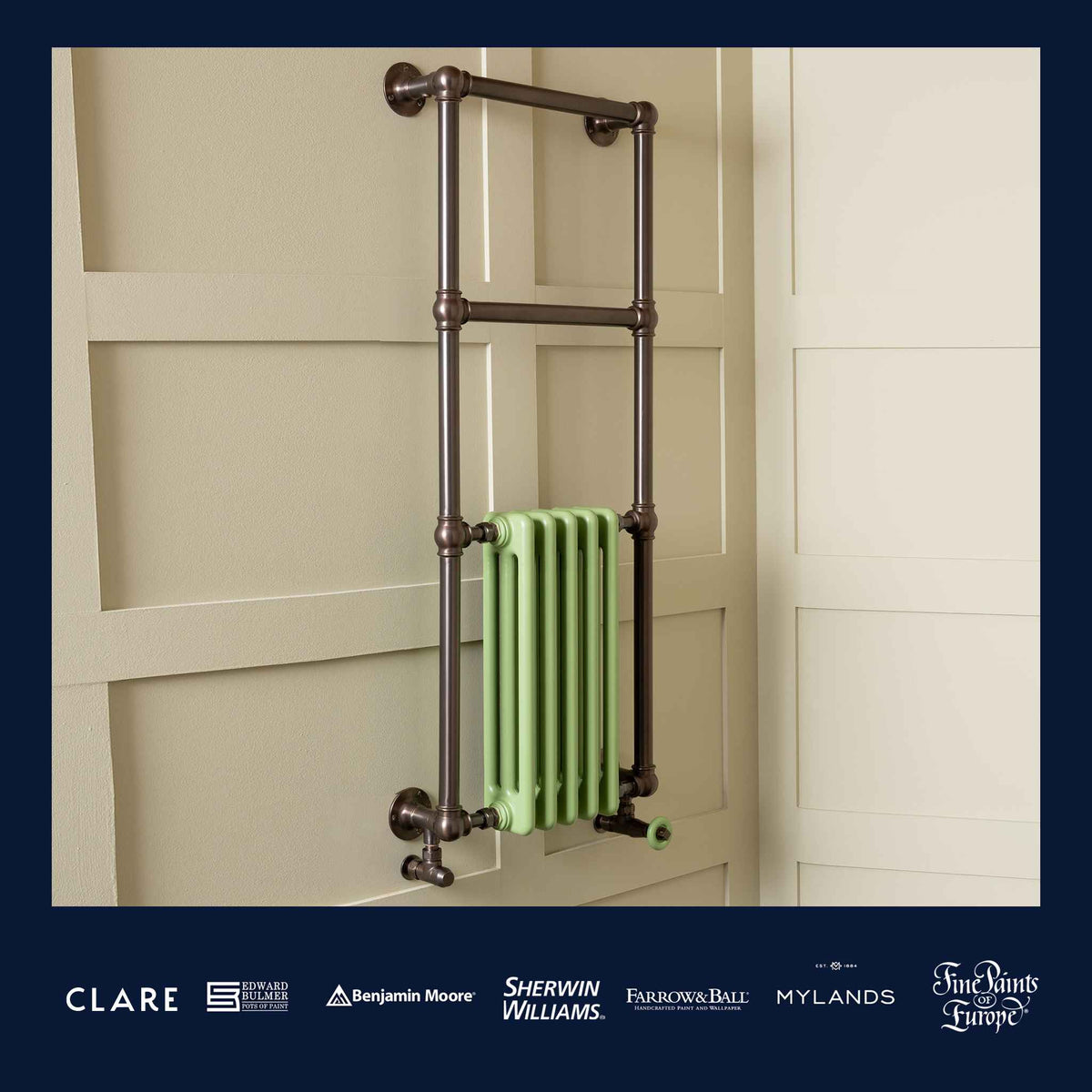 Packington Heated Towel Warmer - Rutland London (USA)